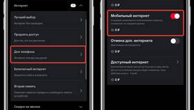 Как отключить функцию интернет на МТС в Билла