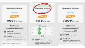 Как отключить лимит интернета в Мегафоне в Билла