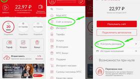 Как узнать подключенные услуги на МТС в Билла