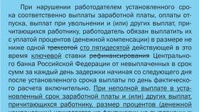 Ответственность организации за задержку заработной платы в Билла