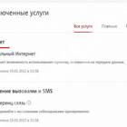 Как проверить подключенные услуги через SMS