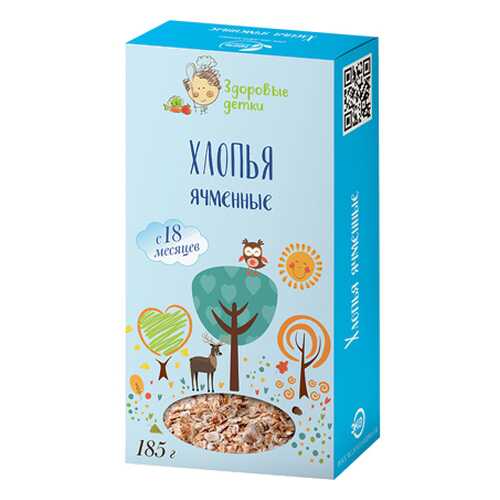 Хлопья ячменные Здоровые детки 185 г в Билла