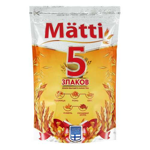 Каша Matti 5 злаков 400 гр. в Билла