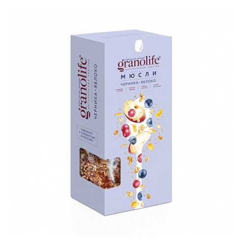 Мюсли Черника-Яблоко Granolife 400 г в Билла