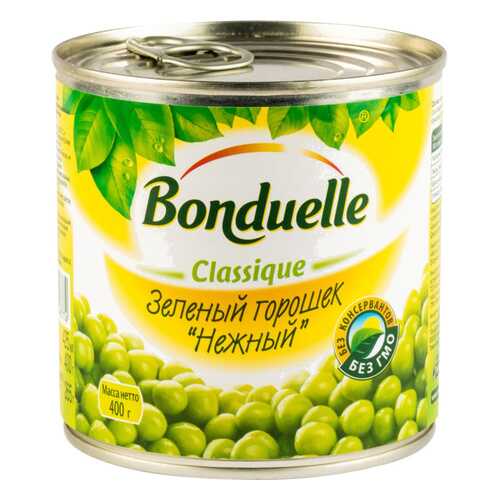 Горошек зеленый Bonduelle classique нежный 400 г в Билла