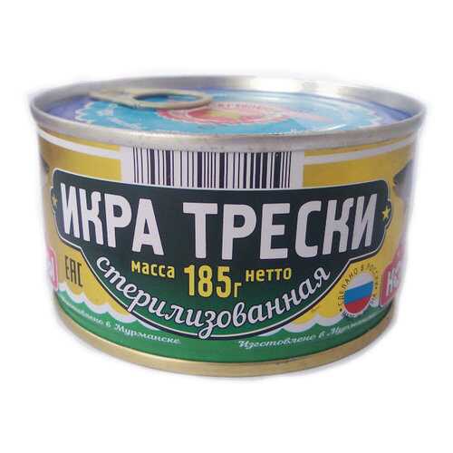 Икра трески Вкусные консервы стерилизованная 185 г в Билла