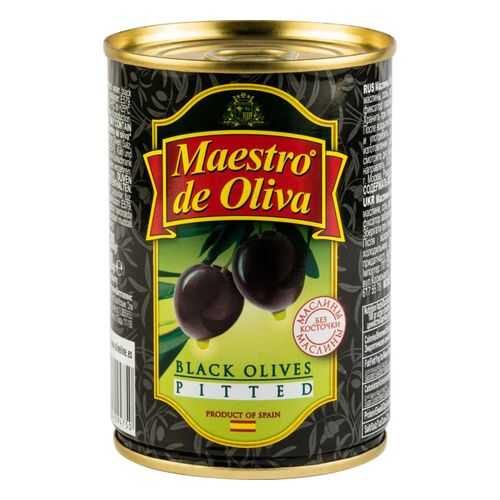 Маслины без косточек Maestro de Oliva 280 г в Билла
