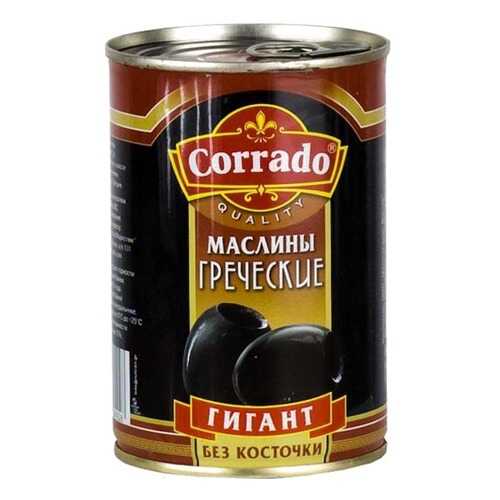 Маслины Corrado греческие гигант без косточки 420 г в Билла