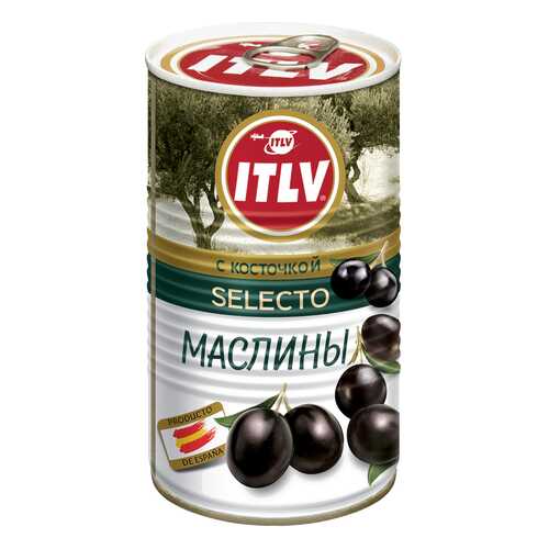 Маслины ITLV с косточкой 0.37 л в Билла