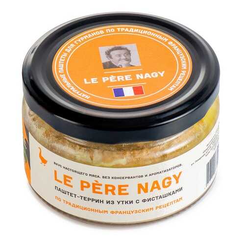 Паштет-террин Le Pere Nagy из утки с фисташками ООО Ле Пер Нажи 180г Россия в Билла