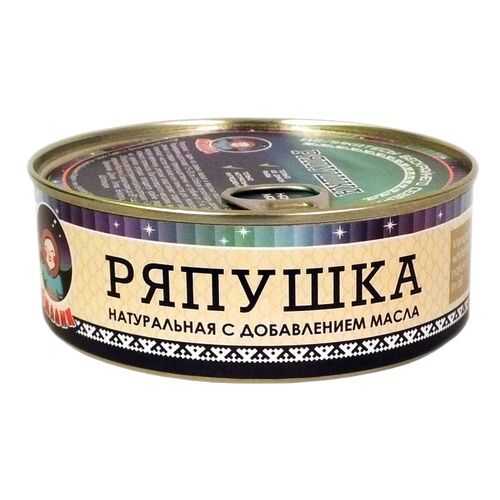 Рыбные консервы ТМ Ямалик ряпушка натуральная с добавление масла 240 г в Билла