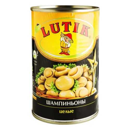 Шампиньоны Lutik целые 425 мл в Билла