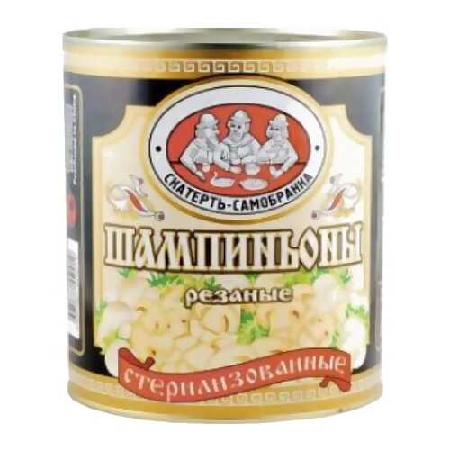Шампиньоны Скатерть-Самобранка резаные 3100 мл в Билла