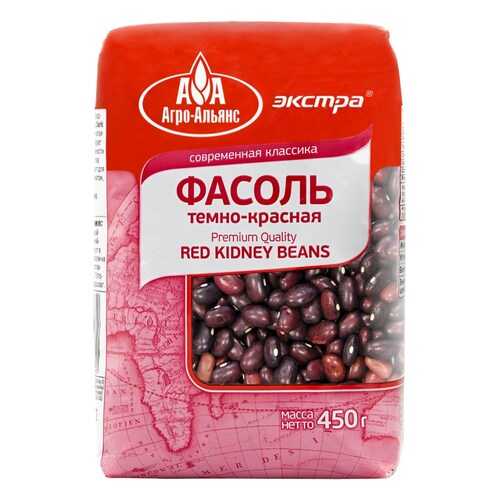 Фасоль Агро-Альянс темно-красная 450 г в Билла