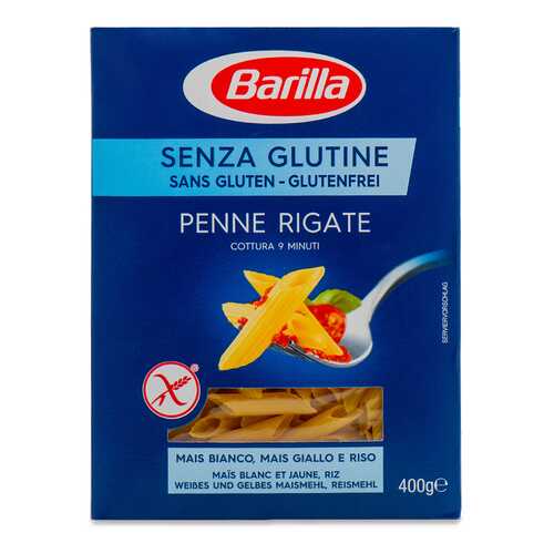 Макаронные изделия Barilla Пенне Ригате без глютена 400г Италия в Билла