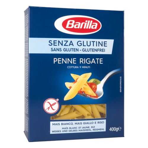 Макаронные изделия Barilla пенне ригате senza glutine 400 г в Билла