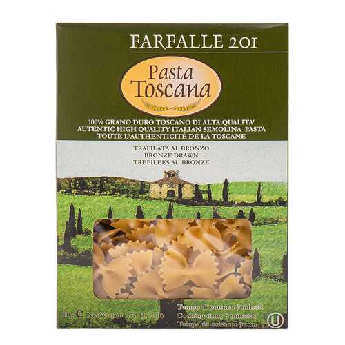Макаронные изделия Pasta Toscana фарфалли био 500 г в Билла