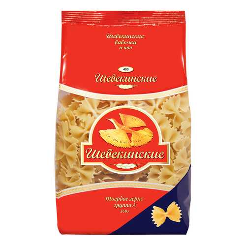 Макаронные изделия Шебекинские бабочки 350 г в Билла