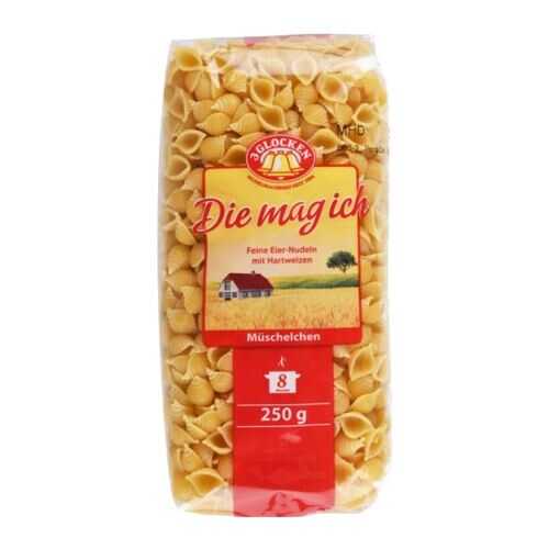 Макароны 3 Glocken Die mag ich Ракушки мелкие 250 г в Билла