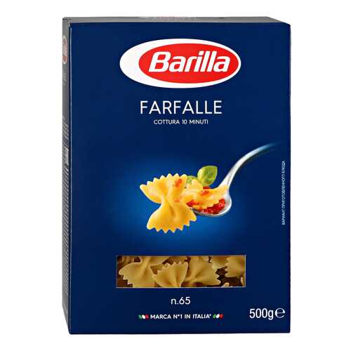 Макароны Barilla фарфалле n65 450/500 г в Билла