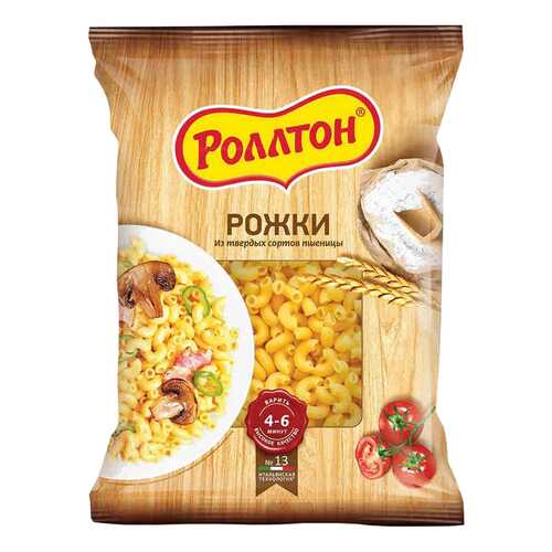 Макароны Роллтон рожки 400 г в Билла