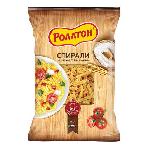 Макароны Роллтон спирали 400 г в Билла
