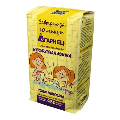 Манка кукурузная Garnec 450 г в Билла