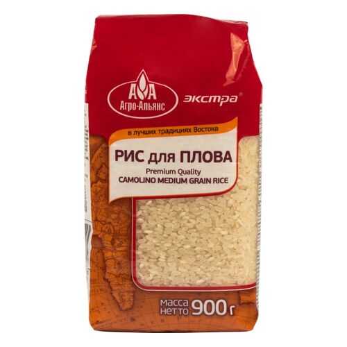 Рис Агро-Альянс для плова 900 г в Билла