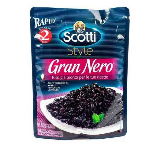 Рис Gran Nero черный готовый к употреблению, Riso Scotti, 255 г, Италия в Билла