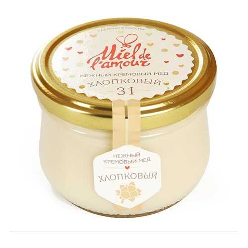 Крем-мед хлопковый, Miel de lamour, 250 г, Россия в Билла