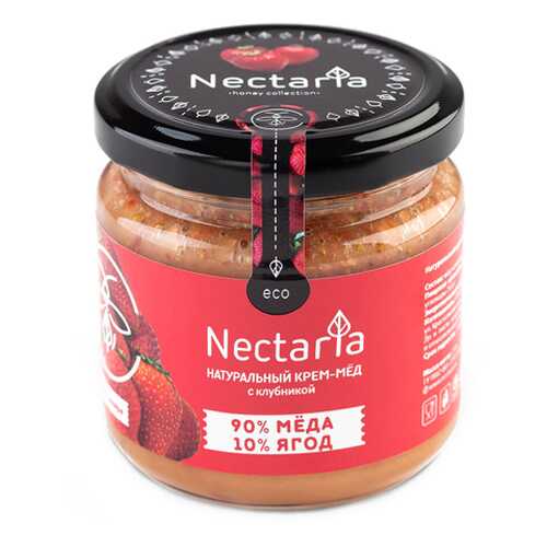 Крем-мёд с клубникой Nectaria 230 г в Билла
