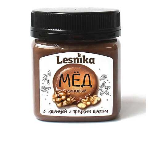 Мед Lesnika липовый с корицей и грецким орехом 250гр в Билла