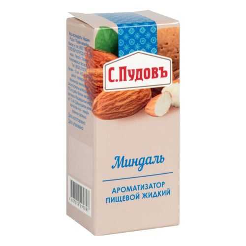 Ароматизатор С.Пудовъ пищевой миндаль жидкий 10 мл в Билла