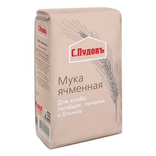 Мука ячменная С.Пудовъ 400 г в Билла