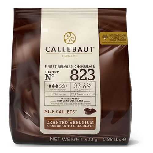 Шоколад молочный Callebaut 33.6% какао 0.4 кг в Билла