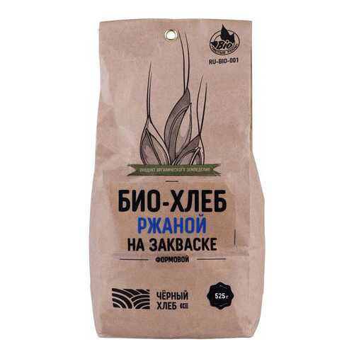 Смесь для выпечки Чeрный хлеб био-хлеб ржаной формовой на закваске 525 г в Билла