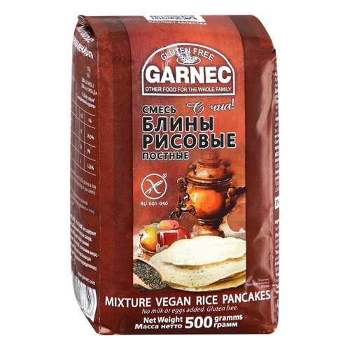 Смесь Garnec блины рисовые постные без глютена 500 г в Билла