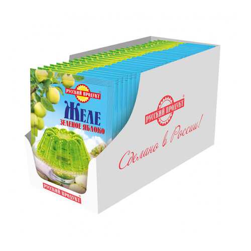 Желе Русский продукт быстрого приготовления микс 5 вкусов 7*50г в Билла