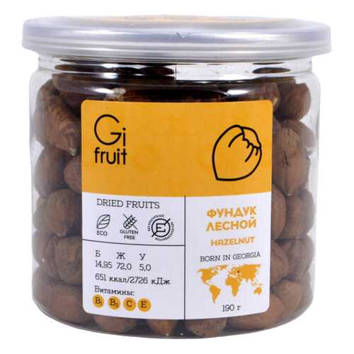 Фундук лесной Gifruit, 190г в Билла