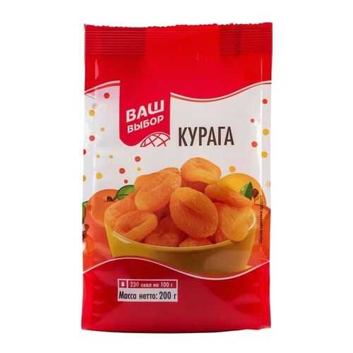 Курага Ваш выбор 200 г в Билла