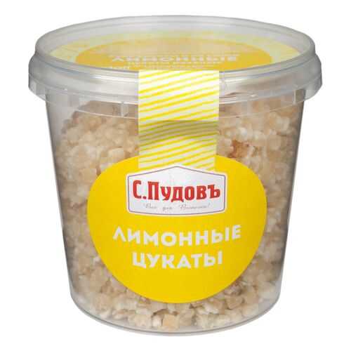 Лимонные цукаты С.Пудовъ 230 г в Билла