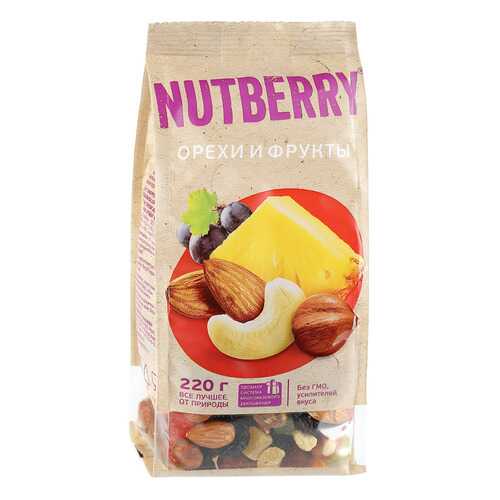Смесь орехи-ягоды-фрукты Nutberry 220 г в Билла