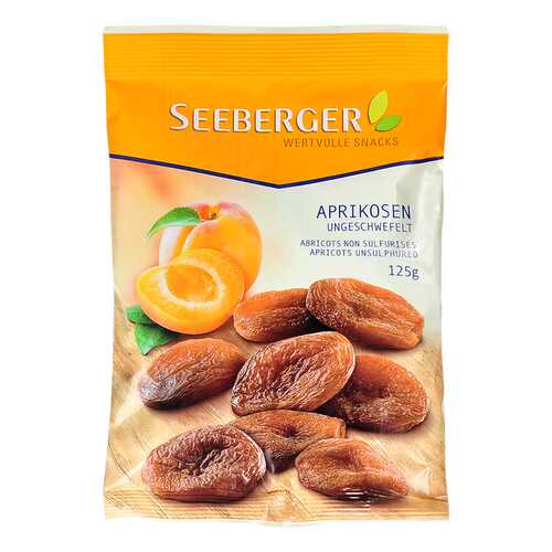 Сухофрукты Seeberger курага несульфитированная 125 г в Билла