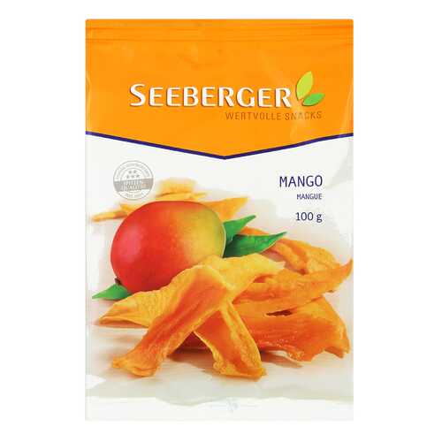 Сухофрукты Seeberger манго дольками сушеный 100 г в Билла