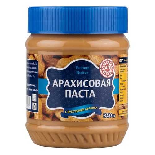 Паста арахисовая Peanut Butter с кусочками арахиса 340 г в Билла