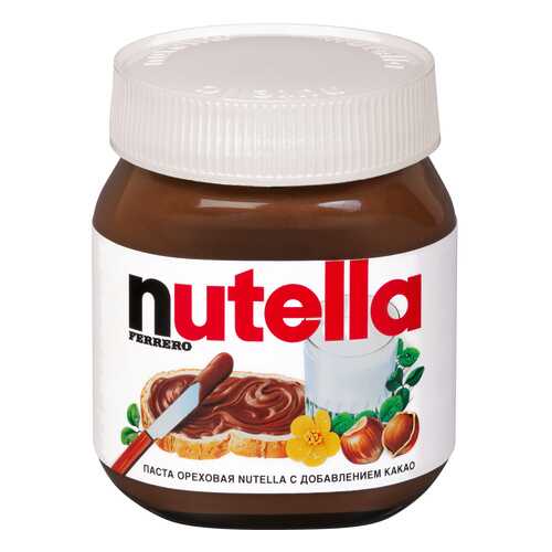Паста шоколадная Nutella с добавлением какао 350 г в Билла