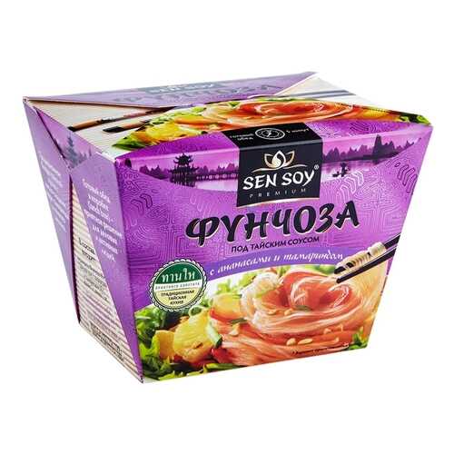 Фунчоза Sen Soy под тайским соусом с ананасом и тамариндом 125 г в Билла