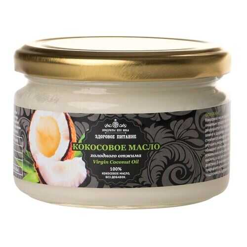 Кокосовое масло Продукты XXII века Virgin Coconut Oil 215 мл в Билла