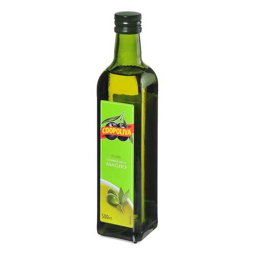 Масло Coopoliva оливковое pure 500 мл в Билла