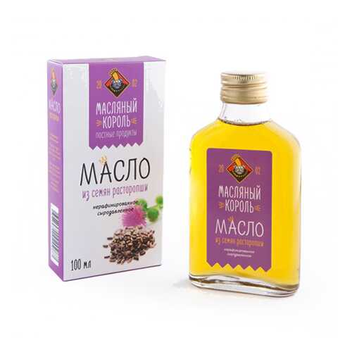 Масло Масляный Король масло из семян расторопши 100 мл в Билла